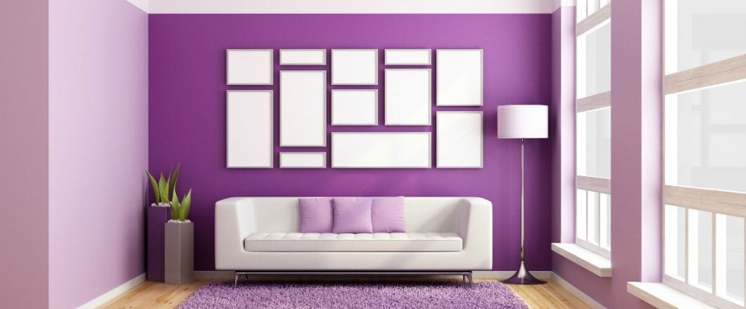 Cómo integrar color morado en la decoración de tu casa - Prisa